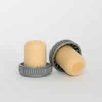 Dop-cap-argintiu-sintetic