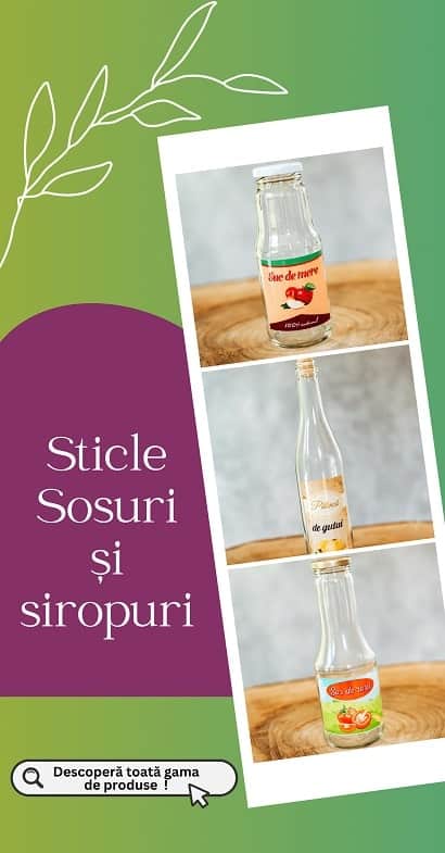 Sticle Siropuri Si Sosuri