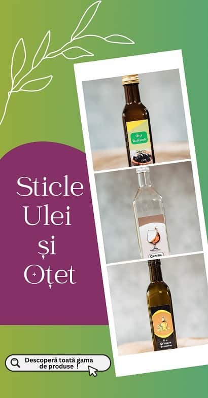 Sticle Ulei Si Otet